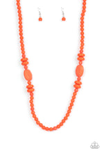 Load image into Gallery viewer, Tropical Tourist - Orange Necklace