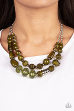 Load image into Gallery viewer, Pina Colada Paradise - Green Necklace