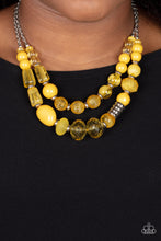 Load image into Gallery viewer, Pina Colada Paradise - Yellow Necklace