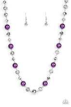 Load image into Gallery viewer, Decked Out Dazzle - Purple Necklace