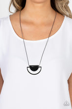 Load image into Gallery viewer, Lunar Phases - Black Necklace