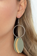 Load image into Gallery viewer, Leafy Laguna - Multi Earrings