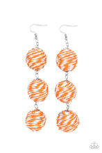 Load image into Gallery viewer, Laguna Lanterns - Orange Earrings