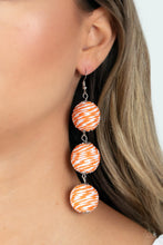 Load image into Gallery viewer, Laguna Lanterns - Orange Earrings