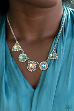 Posh Party Avenue Multi - Necklace