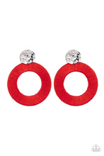 Load image into Gallery viewer, Strategically Sassy - Red Earrings