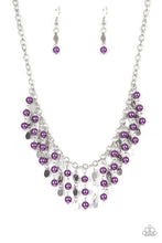 Load image into Gallery viewer, Wall Street Stylist - Purple Necklace