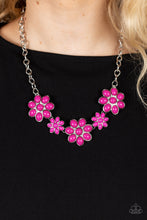 Load image into Gallery viewer, Flamboyantly Flowering - Pink Necklace
