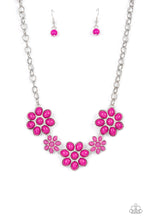 Load image into Gallery viewer, Flamboyantly Flowering - Pink Necklace