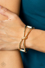Load image into Gallery viewer, KNOT My First Rodeo - Gold Bracelet