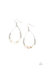 Load image into Gallery viewer, Come Out of Your SHALE - White Earrings