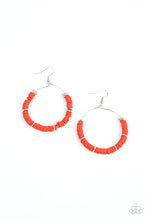 Load image into Gallery viewer, Loudly Layered - Red Earrings