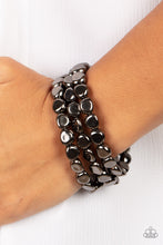 Load image into Gallery viewer, HAUTE Stone - Black Bracelet