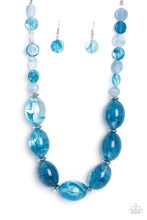 Load image into Gallery viewer, Belle of the Beach - Blue Necklace