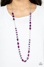 Load image into Gallery viewer, Shoreline Shimmer - Purple Necklace