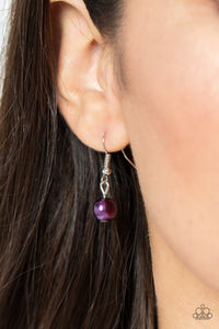 Shoreline Shimmer - Purple Necklace
