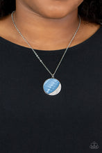 Load image into Gallery viewer, Oceanic Eclipse - Blue Necklace