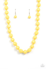 Load image into Gallery viewer, Popping Promenade - Yellow Necklace