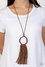 Load image into Gallery viewer, Namaste Mama - Brown Necklace
