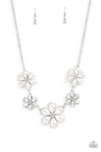 Load image into Gallery viewer, Fiercely Flowering - White Necklace