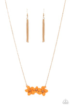 Load image into Gallery viewer, Petunia Picnic - Orange Necklace