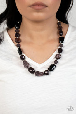 Here Today, GONDOLA Tomorrow - Black Necklace