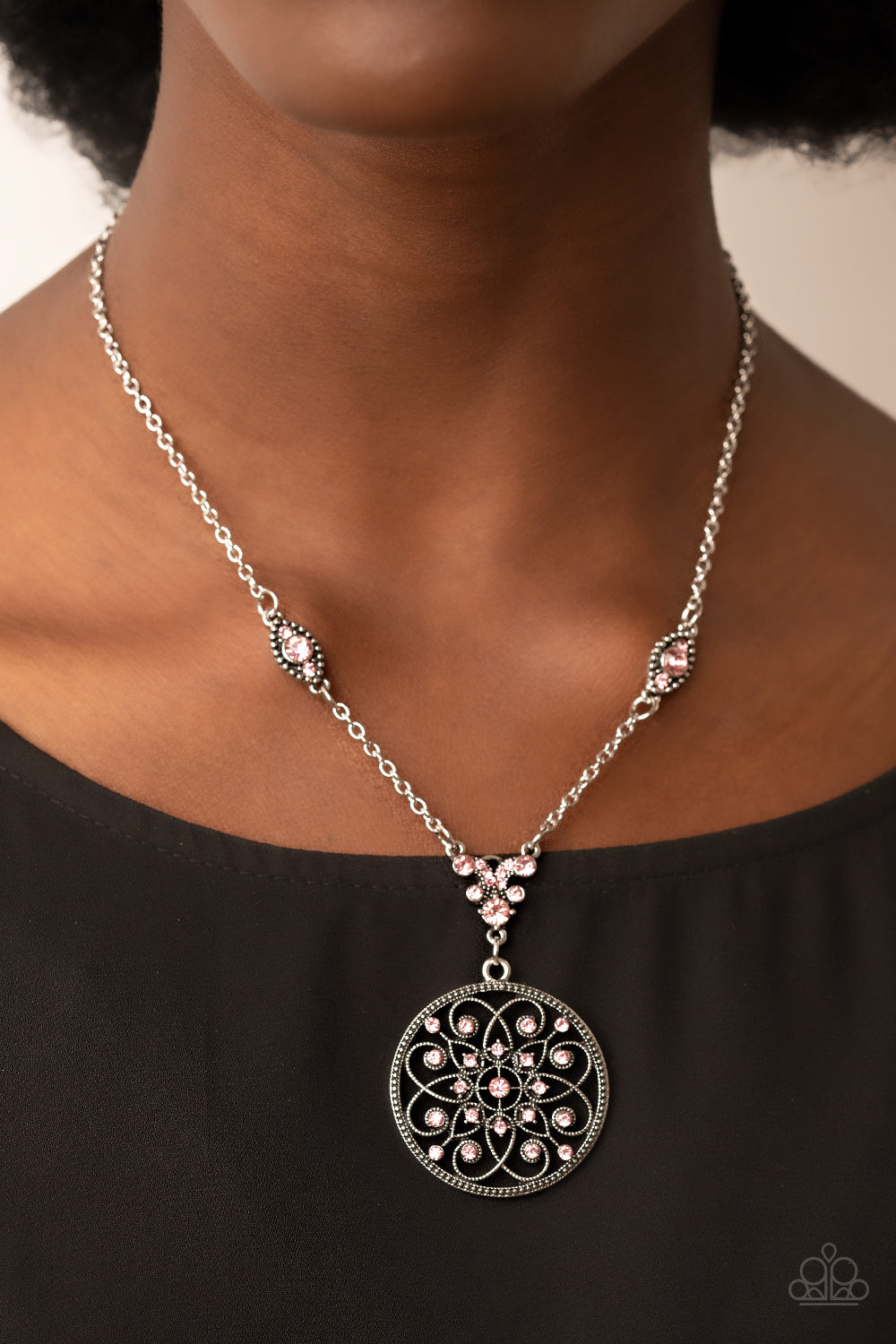 TIMELESS Traveler - Pink Necklace
