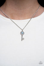 Load image into Gallery viewer, Prized Key Player - Blue Necklace