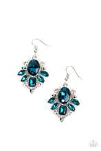 Load image into Gallery viewer, Glitzy Go-Getter - Blue Earrings