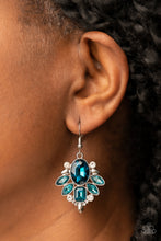 Load image into Gallery viewer, Glitzy Go-Getter - Blue Earrings