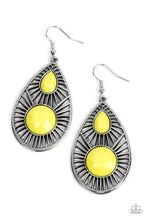 Load image into Gallery viewer, Prima Donna Diva - Yellow Earrings