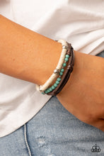 Load image into Gallery viewer, Timber Trail - Blue Bracelet