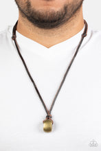 Load image into Gallery viewer, Winslow Wrangler - Brass Necklace