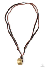 Load image into Gallery viewer, Winslow Wrangler - Brass Necklace