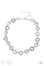 Load image into Gallery viewer, Rhinestone Rollout - White Necklace