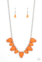 Load image into Gallery viewer, Pampered Poolside - Orange Necklace