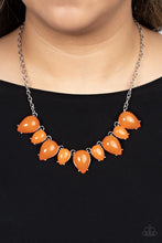Load image into Gallery viewer, Pampered Poolside - Orange Necklace