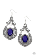 Load image into Gallery viewer, Panama Palace - Blue Earrings