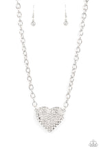 Load image into Gallery viewer, Heartbreakingly Blingy - White - Necklace