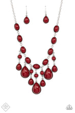 Load image into Gallery viewer, Mediterranean Mystery - Red Necklace