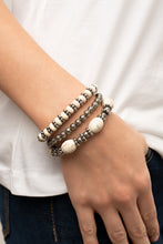 Load image into Gallery viewer, Take by SANDSTORM - White Bracelets