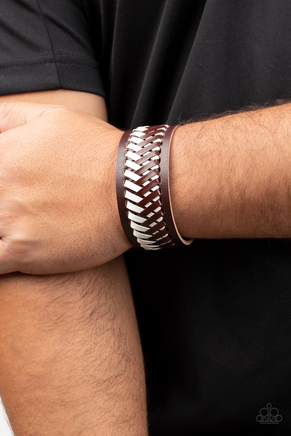 Punk Rocker Road - Brown Bracelet