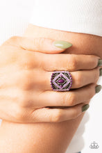 Load image into Gallery viewer, Amplified Aztec - Purple Ring