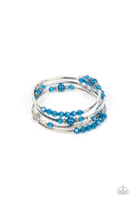 Load image into Gallery viewer, Whimsically Whirly - Blue Bracelet