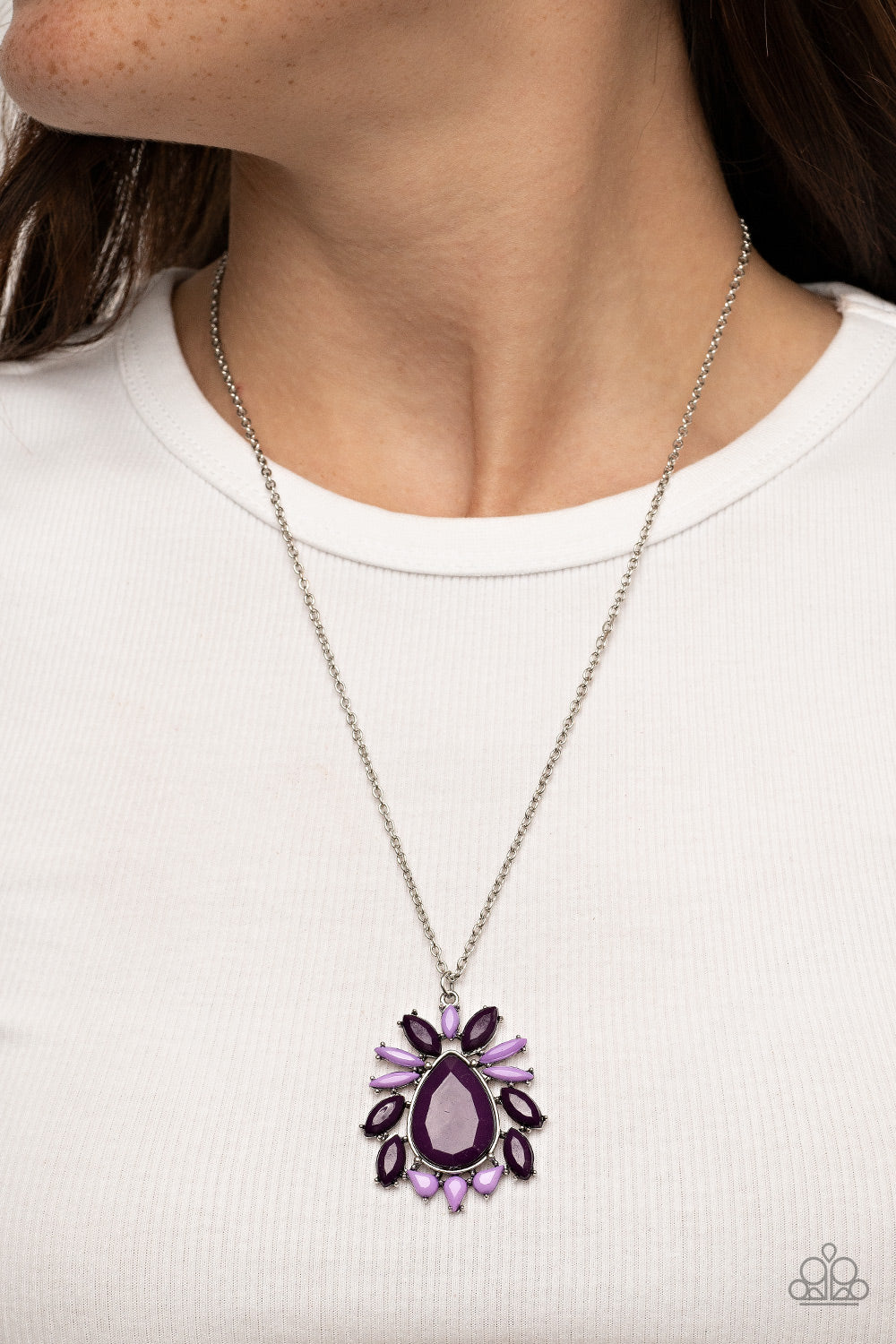 Indie Icon -Purple Necklace