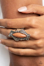 Load image into Gallery viewer, Sahara Serendipity - Brown Ring