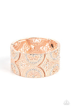 Load image into Gallery viewer, Wheeling and Dealing - Rose Gold Bracelet