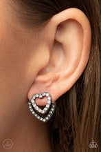 Load image into Gallery viewer, Ever Enamored - Black Earrings
