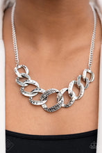 Load image into Gallery viewer, Bombshell Bling - Silver Necklace