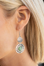 Load image into Gallery viewer, Ocean Orchard - Green Earrings